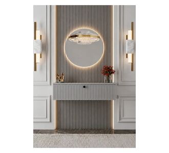 Stewehome MDF ντουλάπι κονσόλα τοίχου με πόρτα 675182 |  Βιτρίνες - Έπιπλα εισόδου στο espiti