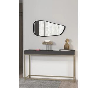 Stewehome Κονσόλα με μεταλλικά πόδια 120x75x75 cm 218151 |  Βιτρίνες - Έπιπλα εισόδου στο espiti