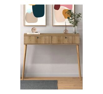 Stewehome Σκανδιναβικού στιλ κονσόλα με πόδια 110x88x88 cm 747674 |  Βιτρίνες - Έπιπλα εισόδου στο espiti