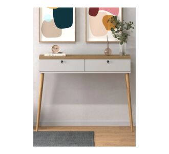 Stewehome Σκανδιναβικού στιλ κονσόλα με πόδια 110x88x88 cm 684548 |  Βιτρίνες - Έπιπλα εισόδου στο espiti