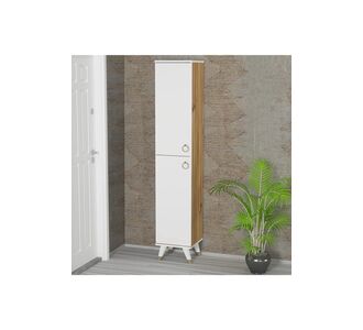 Stewehome Σκανδιναβικού στιλ ντουλάπα παπουτσιών και βεστιάριο από Συνθετικό ξύλο με καπάκι και ράφι 35x185x185 cm 532162 |  Καλόγεροι -Κρεμάστρες στο espiti