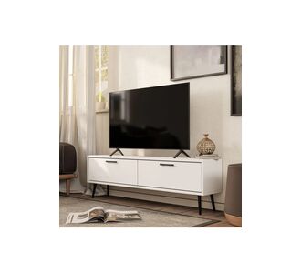 Stewehome Μοντέρνα τηλεοπτική μονάδα 138 cm με πόρτα από σανίδα μελαμίνης 138x30x45 cm 439131 |  Έπιπλα τηλεόρασης στο espiti