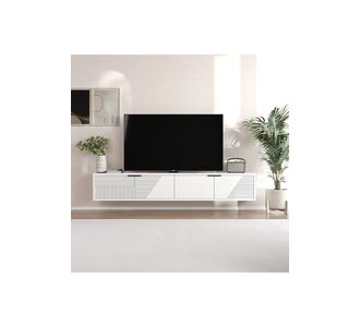 Stewehome Σταθερό έπιπλο τηλεόρασης τοίχου 180x30x30 cm 967458 |  Έπιπλα τηλεόρασης στο espiti