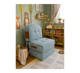Stewehome Παιδικό κάθισμα δραστηριοτήτων και μαξιλάρι δαπέδου με φερμουάρ από ύφασμα 50x50x30 cm 787527 |  Πολυθρόνες σαλονιού στο espiti