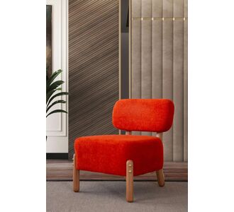 Stewehome πολυθρόνα με πόδια από ξύλο οξιάς 66x60x65 cm 904302 |  Πολυθρόνες σαλονιού στο espiti