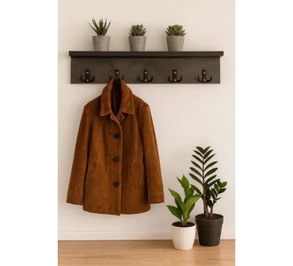 Stewehome Κρεμάστρα τοίχου από MDF 70x18x18 cm 628928 |  Καλόγεροι -Κρεμάστρες στο espiti