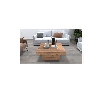 Stewehome Τραπέζι σαλονιού μοντέρνο από ατλαντικό πεύκο (Διάσταση: | Χώρα προέλευσης: TR cm) 80x80x40 cm 733820 |  Τραπεζάκια σαλονιού στο espiti