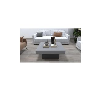 Stewehome Μοντέρνο τετράγωνο τραπεζάκι σαλονιού από σαντουλάμ (Διάσταση: | Χώρα προέλευσης: TR cm) 80x80x40 cm 273891 |  Τραπεζάκια σαλονιού στο espiti