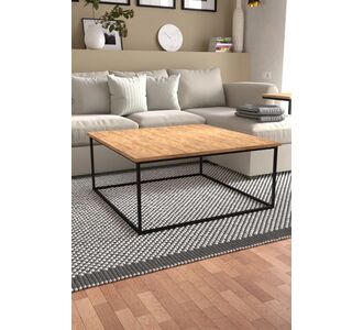 Stewehome Τραπέζι σαλονιού από ατλαντικό πεύκο 90x90x40 cm 543572 |  Τραπεζάκια σαλονιού στο espiti