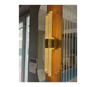 Stewehome μοντέρνο και κομψό φωτιστικό τοίχου με 8 led από μέταλλο σε ασημί χρώμα με φωτισμό ημέρας 72633086 |  Απλίκες στο espiti
