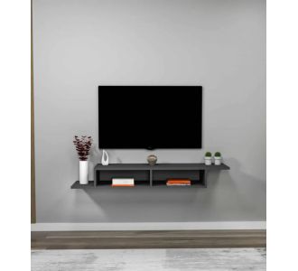 Stewehome Minimal Έπιπλο Τηλεόρασης Τοίχου 140x29.6x18.2 cm 796787 |  Έπιπλα τηλεόρασης στο espiti