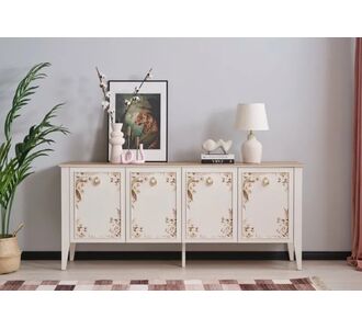 Stewehome Ρωμαϊκή Κονσόλα 199x49x85 cm 274336 |  Βιτρίνες - Έπιπλα εισόδου στο espiti