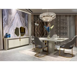 Stewehome Τραπεζαρία Ζυρίχη 185x90x75 cm 832239 |  Φοιτητικα Πακετα στο espiti