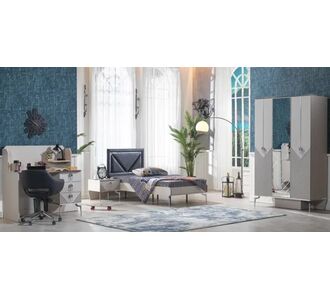 Stewehome Σετ Επίπλων για Μοντέρνο Δωμάτιο Νεολαίας 100x200 cm 135157 |  Παιδικά έπιπλα στο espiti