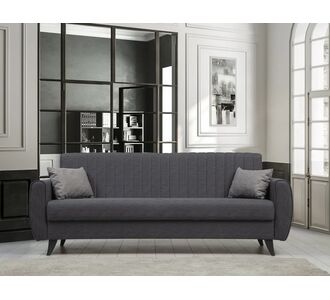 Stewehome Alkon τριπλή πολυθρόνα σκούρο γκρι 170957 |  Καναπέδες στο espiti