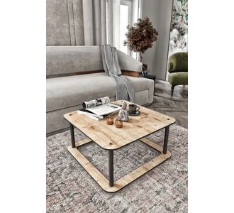 Stewehome Τραπεζάκι Σαλονιού Καρέ Σχέδιο MDF 70x70 cm 596055 |  Τραπεζάκια σαλονιού στο espiti