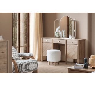 Stewehome Bohem Συρταριέρα με Καθρέφτη 145x45x81 cm 267675 |  Συρταριέρες -Κονσόλες στο espiti