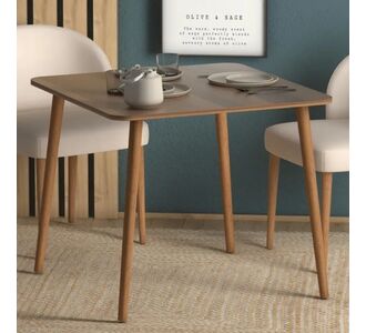Stewehome Τετράγωνο Τραπέζι Κουζίνας Καρυδί 90x90x73 cm 316972 |  Τραπέζια στο espiti