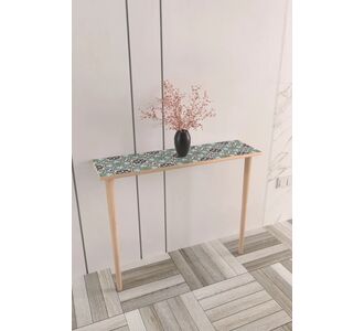 Stewehome Μοντέρνα Κονσόλα Εισόδου με Δύο Πόδια 90x25x85 cm 639080 |  Βιτρίνες - Έπιπλα εισόδου στο espiti