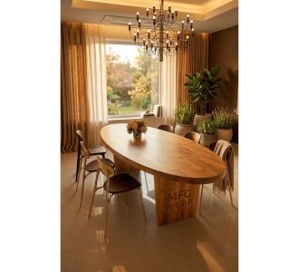 Stewehome Τραπέζι φαγητού και συνεδριάσεων από φυσικό ξύλο πεύκου σκανδιναβικού στιλ Καφέ 80x170 cm 312917 |  Τραπέζια στο espiti