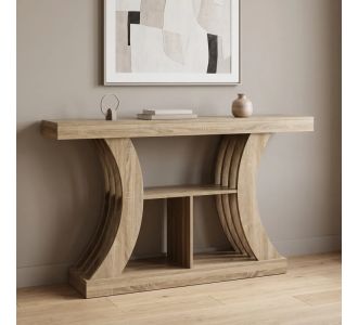Κονσόλα Conde pakoworld sonoma 160x30x90εκ |  Συρταριέρες -Κονσόλες στο espiti