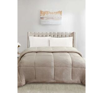 Κουβερτοπάπλωμα ALUVIA BEIGE 160 x 220 εκ. MADI |  Κουβερτοπαπλώματα  στο espiti