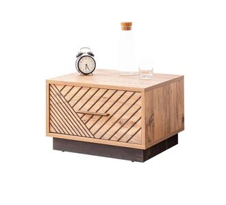 Stewehome Κομοδίνο Ξύλινο Sonoma με 1 Συρτάρι / Υ36 x Π55 x Β45εκ 55x45x36 cm 710995 |  Παιδικά έπιπλα στο espiti