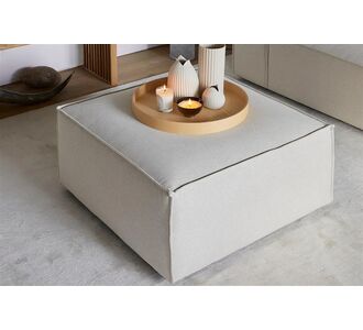 Stewehome ΜΟΝΆΔΑ SOFT PUF 80x80x43 cm 414286 |  Πουφ στο espiti