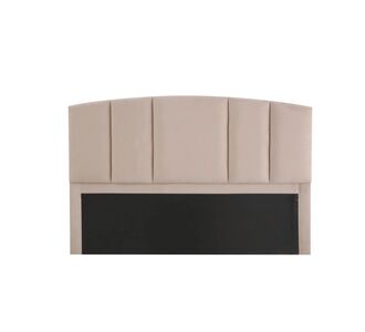 Stewehome Κεφαλάρι Κρεβατιού Grace Καμπυλωτό Design με Κάθετες Ραφές σε Απόχρωση Μπεζ 150x200 cm 924342 |  Κρεβάτια στο espiti