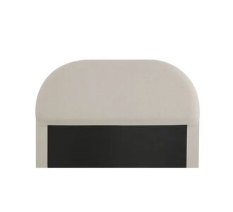 Stewehome Κεφαλάρι Κρεβατιού Luna Απαλό Καμπυλωτό Design σε Μπεζ Απόχρωση 160x200 cm 915761 |  Κρεβάτια στο espiti