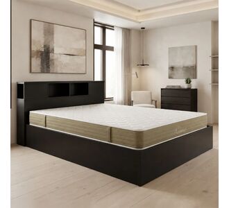 Κρεβάτι με στρώμα Olympus Nemesis pakoworld wenge 160x200εκ |  Κρεβάτια στο espiti