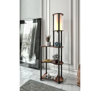 Stewehome Ραφιέρα Φωτιστικό MDF Οικολογική Χωρίς Φορμαλδεΰδη 48x30x140 cm 311969 |  Δαπέδου στο espiti