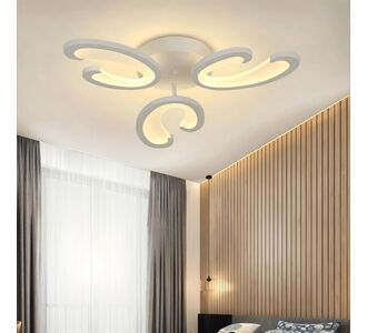 Stewehome Λευκός Φωτιστικός Οροφής 3 Ρετ 60x8x8 cm 541099 |  Οροφής στο espiti