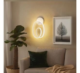 Stewehome Lucca Διακοσμητική Απλίκα Τοίχου LED Φωτισμός Ημέρας 20x35x35 cm 211392 |  Απλίκες στο espiti