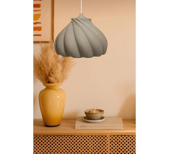 Stewehome Κρεμαστό Φωτιστικό Pumpkin Πλαστικό Μονόφωτο Γκρι 25x25x25 cm 529912 |  Οροφής στο espiti