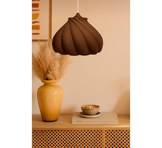 Stewehome Μοντέρνο Κρεμαστό Φωτιστικό Pumpkin Πλαστικό -Καφέ 25x25x25 cm 439763 |  Οροφής στο espiti