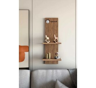 Stewehome Διακοσμητικό ράφι τοίχου MDF για μοντέρνο στυλ (20 cm) 69x20x16 cm 627898 |  Ραφιέρες τοίχου στο espiti