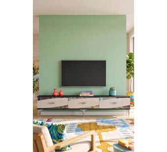 Stewehome Μοντέρνο έπιπλο τηλεόρασης με ντουλάπια από Συνθετικό ξύλο 180x30x41 cm 405474 |  Έπιπλα τηλεόρασης στο espiti