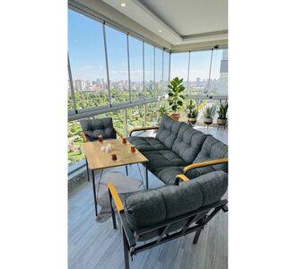 Stewehome Σετ μεταλλικού καναπέ καθιστικού 3 θέσεων 1 θέσης 1 θέσης με τραπέζι 60x90x45 cm 141489 |  Σετ τραπεζαρία κήπου στο espiti