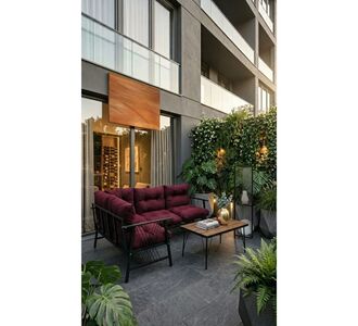 Stewehome Σετ μπαλκονιού και μπιστρό με γωνιακό κάθισμα μεταλλικό σκανδιναβικού στιλ 1 τεμαχίου 70x45x72 cm 777189 |  Σετ τραπεζαρία κήπου στο espiti
