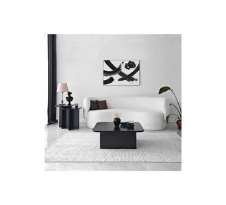 Stewehome Σετ 3 τεμαχίων τραπεζιών σαλονιού από σουνταλάμ σκανδιναβικού μοντέρνου στιλ ορθογώνιας μορφής Μαύρο 356373 |  Τραπεζάκια σαλονιού στο espiti
