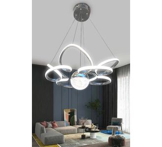 Stewehome μοντέρνο φωτιστικό οροφής led με δυνατότητα αλλαγής χρώματος για σαλόνι και καθιστικό 574929 |  Οροφής στο espiti