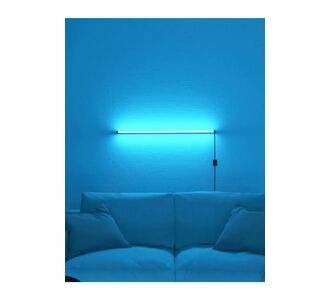 Stewehome Απλίκα γωνίας με LED RGB και τηλεχειριστήριο φωτιστικό νυκτός Μαύρο 733409 |  Δαπέδου στο espiti