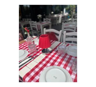 Stewehome Διακοσμητικό ράφι με ψάθα και ρατάν επιτραπέζιο φωτιστικό led με ασύρματη μπαταρία χωρίς φούντες ασημί κόκκινο Κόκκινο 96224897 |  Επιτραπέζια στο espiti