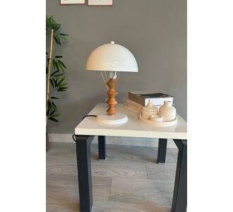 Stewehome διακοσμητικό φωτιστικό τραπεζιού με ξύλινη βάση για παιδικό δωμάτιο και διάβασμα 98801911 |  Επιτραπέζια στο espiti