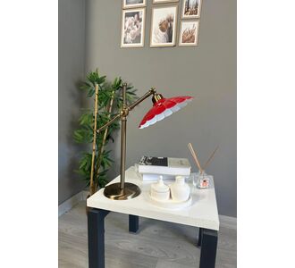 Stewehome διακοσμητικός επιτραπέζιος φωτιστικός μεταλλικός κόκκινος φωτισμός για παιδικό δωμάτιο 9187462 |  Επιτραπέζια στο espiti