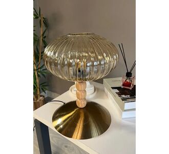 Stewehome Κομψός διακοσμητικός φωτισμός επιτραπέζιος από γυαλί με τρία διακοσμητικά στοιχεία για υπνοδωμάτιο 44534319 |  Επιτραπέζια στο espiti