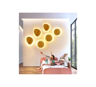 Stewehome Διακοσμητικός ξύλινος απλίκας 43821205 |  Απλίκες στο espiti