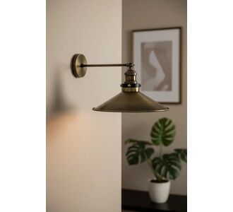Stewehome Διακοσμητική ρετρό ρουστίκ επιτοίχια λάμπα με αρθρωτό βραχίονα για εσωτερικούς χώρους Λευκό 21108881 |  Απλίκες στο espiti