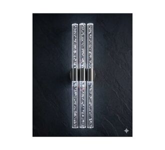 Stewehome Μοντέρνο φωτιστικό τοίχου LED με ακρυλικό διακοσμητικό στοιχείο και μπαταρία 47644543 |  Απλίκες στο espiti